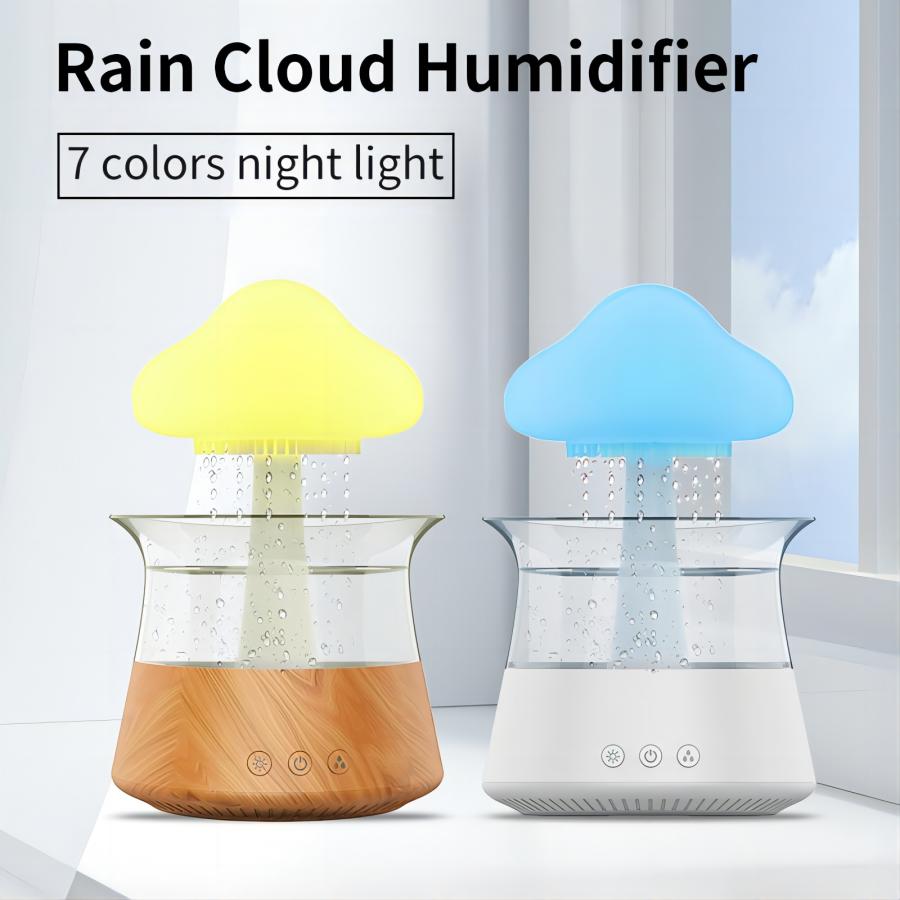 Female fusion™-Relax Cloud Rain Diffuser Humidifier