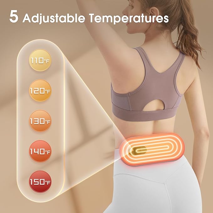 Female fusion™-Periods Pain Reliever With 5 Heat Levels