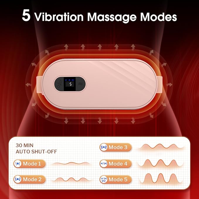 Female fusion™-Periods Pain Reliever With 5 Heat Levels