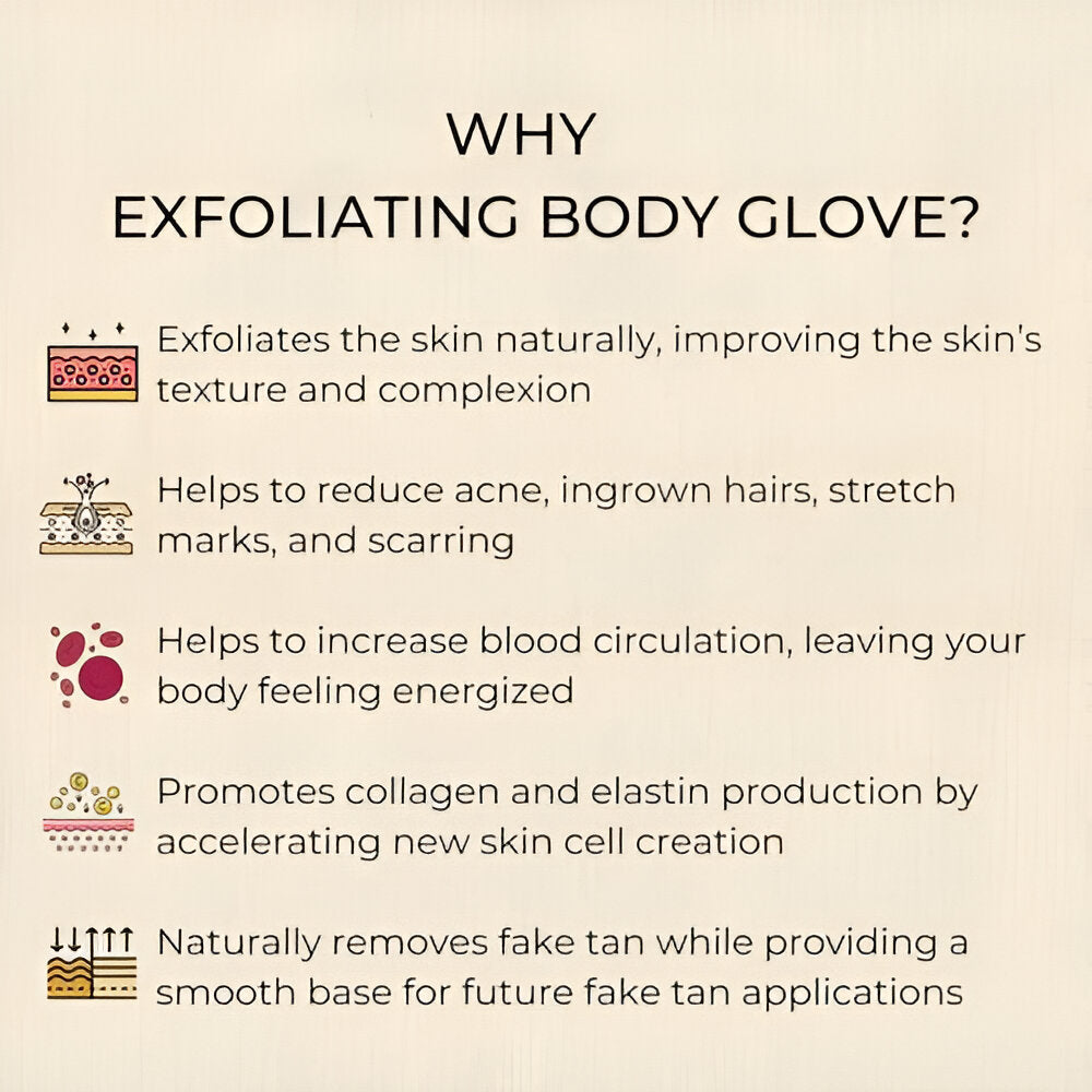 Female fusion™- Skin Exfoliating Glove