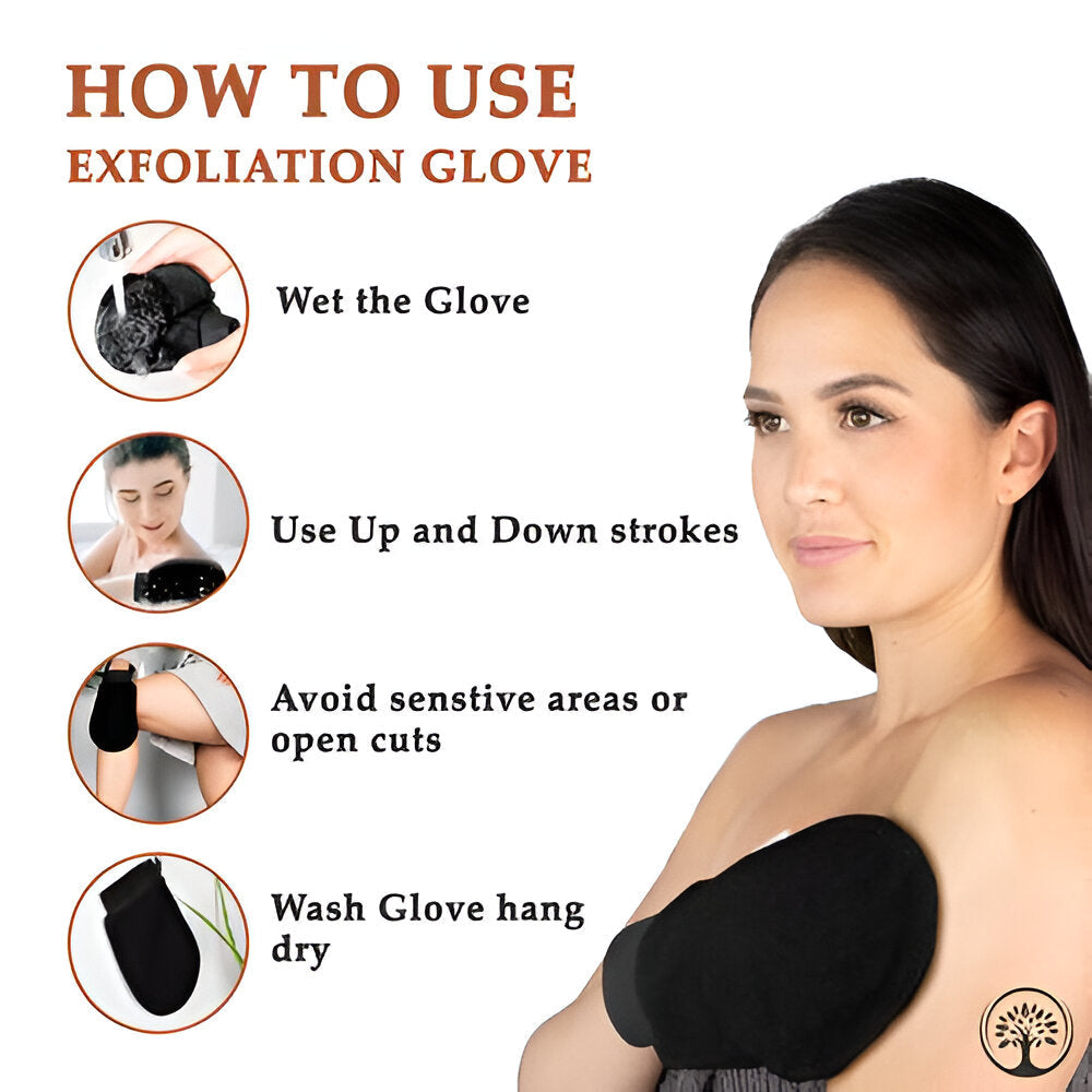 Female fusion™- Skin Exfoliating Glove